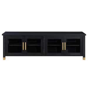 Yves Black TV Stand Fits TVs up to 75 in. TV