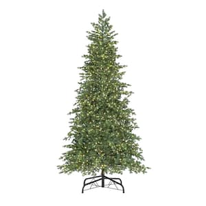 9 ft. Pre-Lit LED Elegant Grand Fir Artificial Christmas Tree