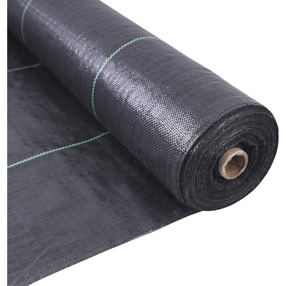 3 ft. x 300 ft. 3.2 oz Heavy Duty Weed Barrier Landscape Fabric