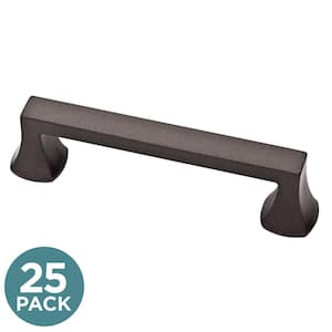 Mandara 3-3/4 in. (96 mm) Classic Cocoa Bronze Cabinet Drawer Bar Pulls (25-Pack)