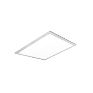 2 ft. x 2 ft. 4000 Lumens Integrated LED Back-Lit Flat Panel Light, 3500K/4000K/5000K, (4-Pack)