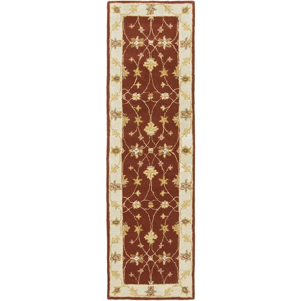 Artistic Weavers Middleton Hattie Burgundy 2 ft. x 10 ft. Indoor Runner Rug