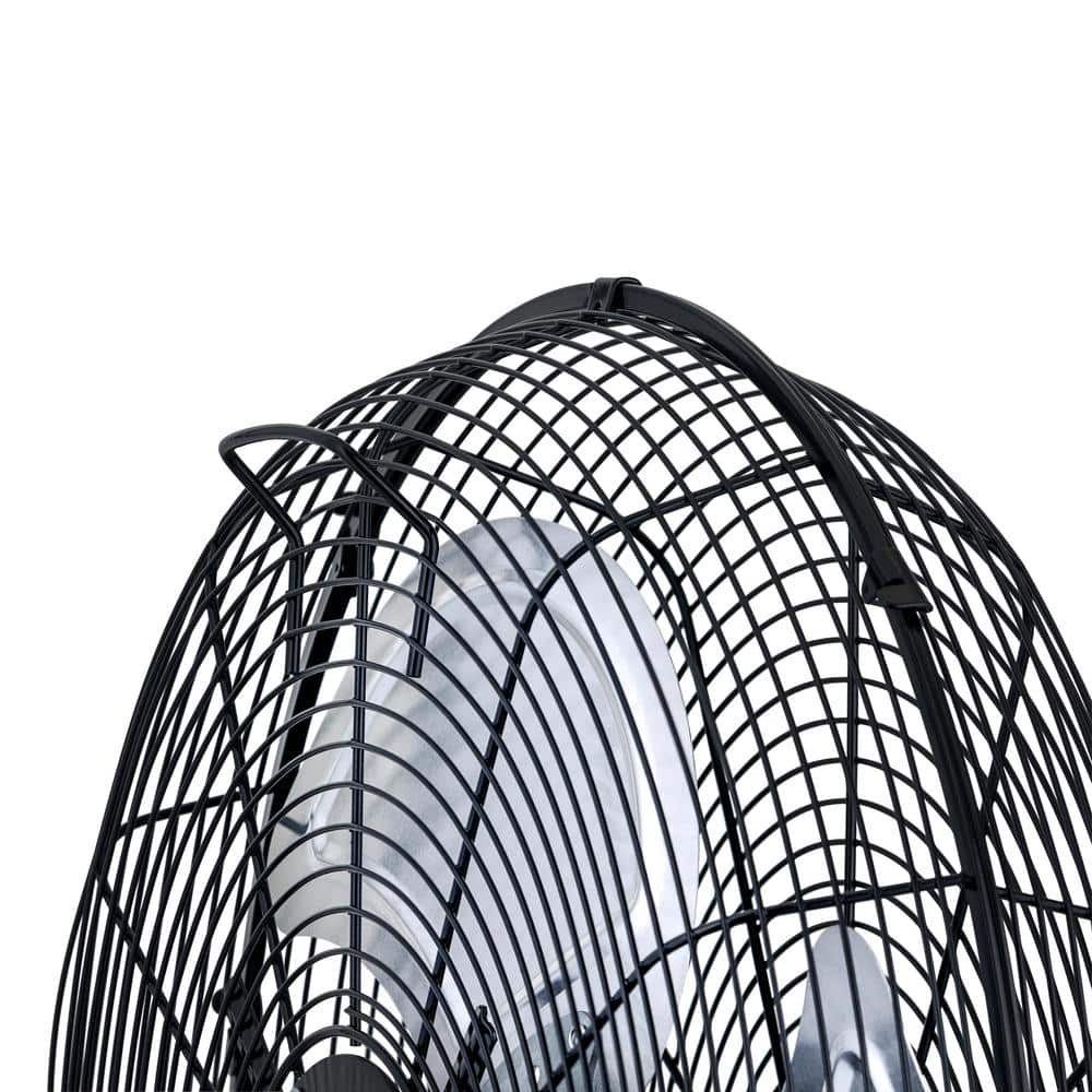 Newair 20" Black High-Velocity Outdoor Wall-Mount Fan with 3 Speeds