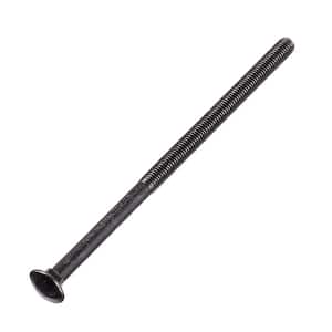 1/2 in. -13 x 10 in. Black Deck Exterior Carriage Bolt (15-Pack)