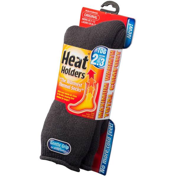 Heat Holders Mens Heat Holder Socks in Charcoal