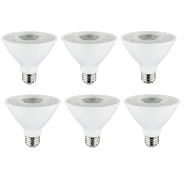 Sunlite 75-Watt Equivalent PAR30 Short Neck ENERGY STAR and Dimmable LED Light Bulb in Warm White 2700K (6-Pack)