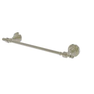 Retro Dot Collection 24 in. Wall Mounted Towel Bar in Polished Nickel