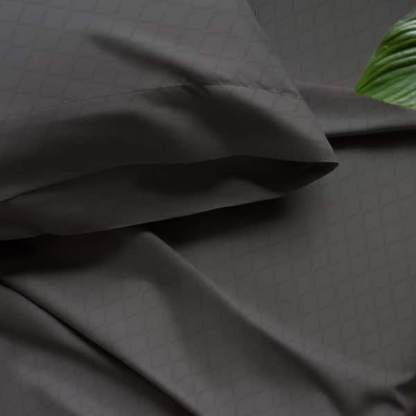 Unbranded Lusomé - Temperature Regulating Cotton Sheets Queen Size Smoked Pearl