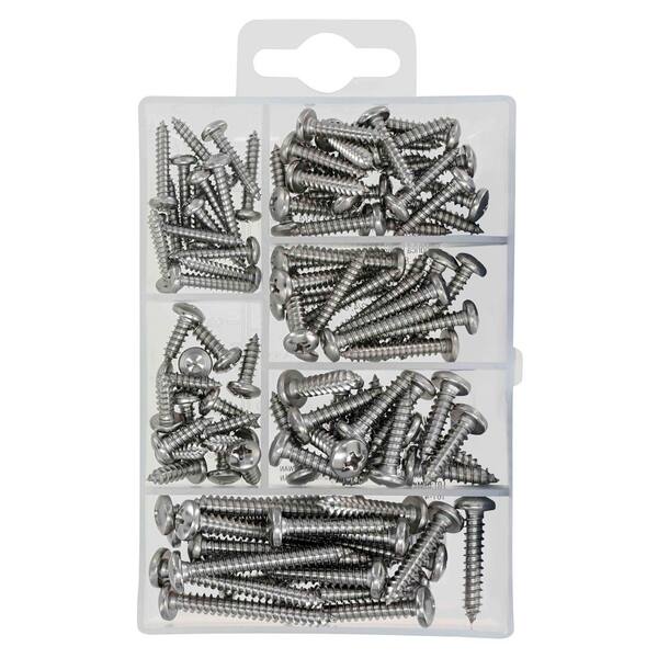 10 Stainless Phillips Pan Head Sheet Metal (Self Tapping) Screw | The