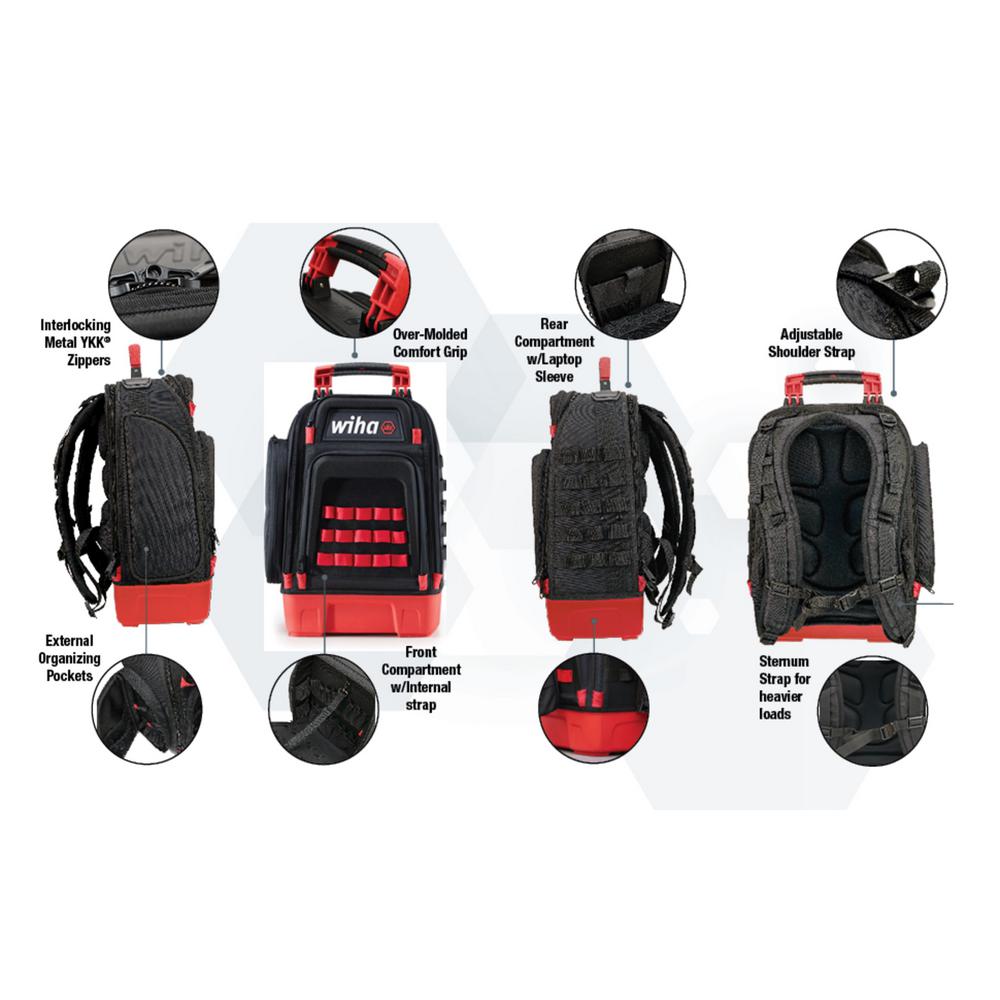 Wiha Master Electrician's 1000-Volt Insulated Tool Kit in Heavy
