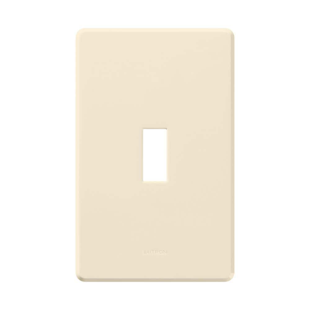 Lutron Fassada 1 Gang Toggle Switch Cover Plate for Dimmers and