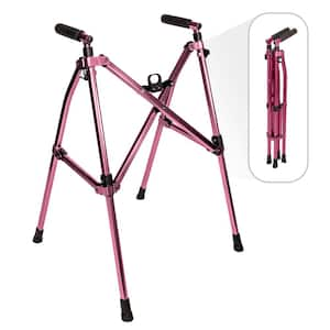 Wonder Walker Lite, Light-Weight Folding Walker for Seniors in Regal Rose