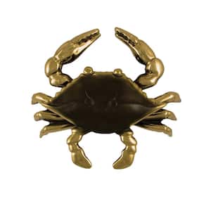 Brass Crab Door Knocker