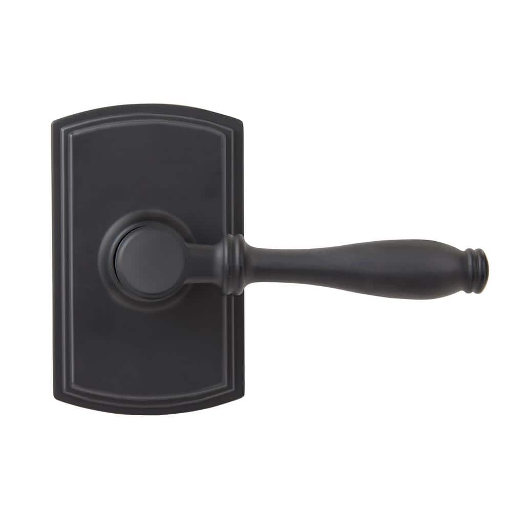 Italian Collection Sorado Black Hall/Closet Door Handle