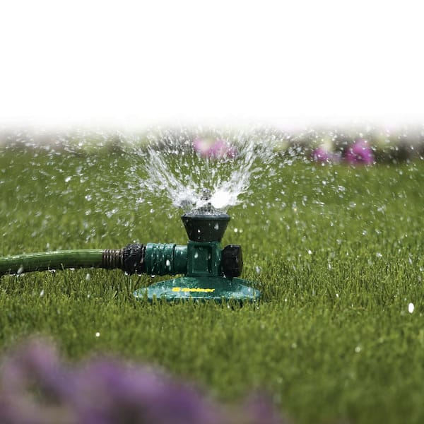 Garden Stationary Sprinkler Waters small areas with a choice of 8 Patterns 