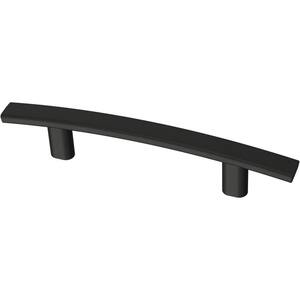 Liberty Arched 3 in. (76 mm) Matte Black Cabinet Drawer Pull (10-Pack)