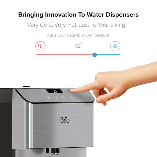Reviews for Brio Self-Cleaning Bottleless Water Cooler Dispenser,  UL/Energy, Stainless Steel, POU Water Filter, Hot, Cold and Room Temp