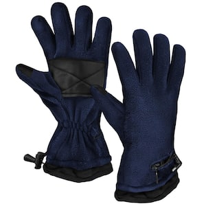 Unisex X-Large Yellow 7-Volt Rugged Leather Heated Work Gloves