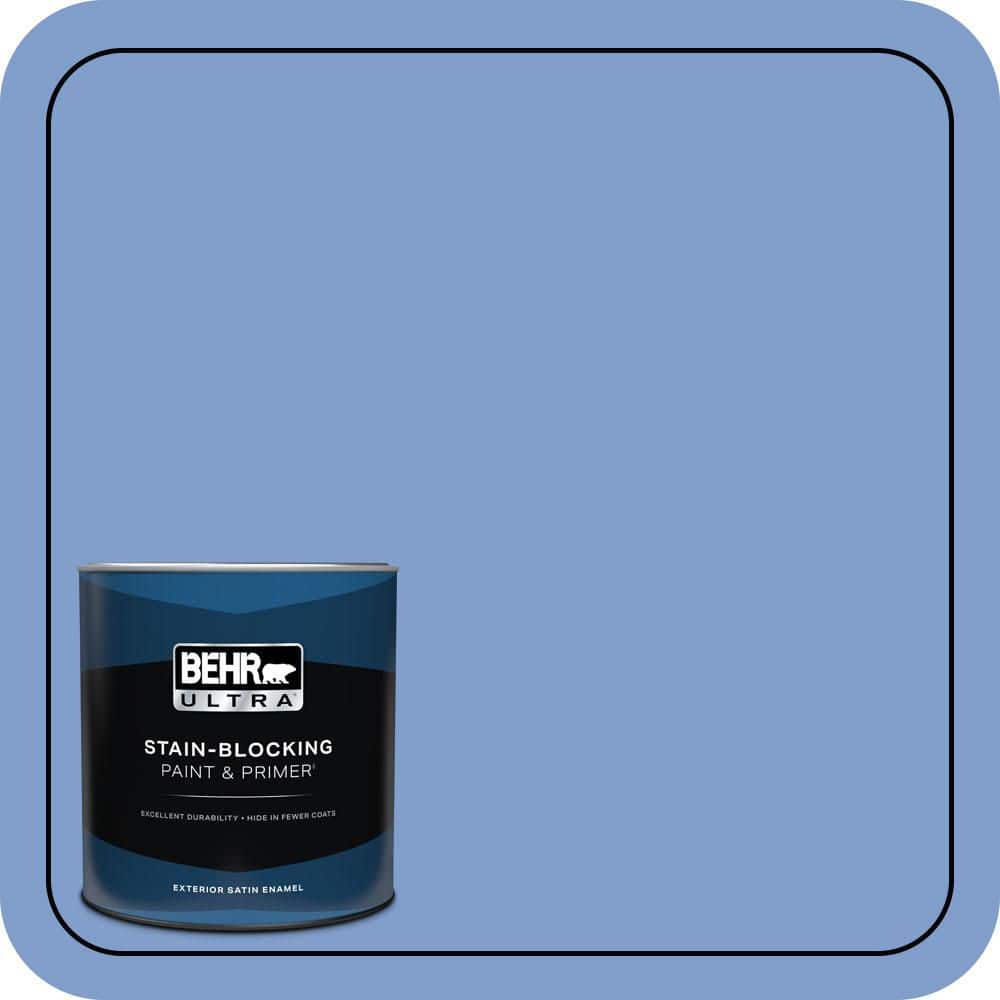1 qt. #BIC-09 Caribbean Sky Satin Enamel Exterior Paint & Primer price history on PriceWatchPro
