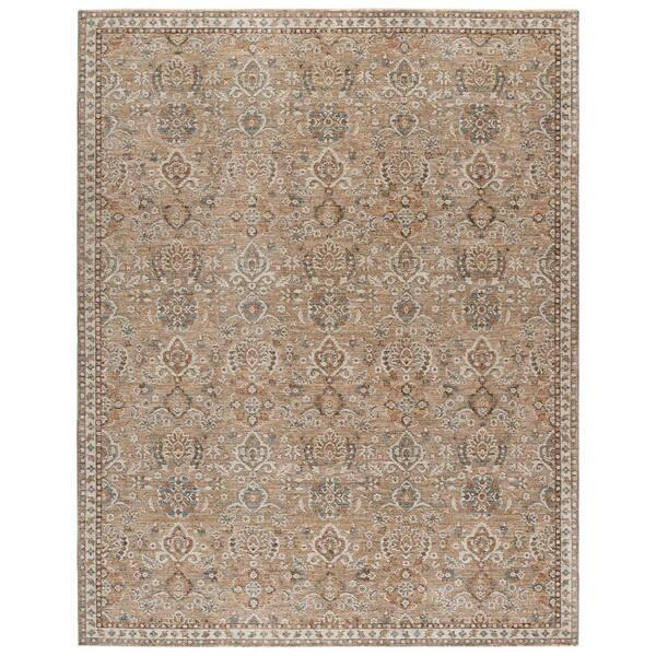 Sarafina 10 ft. x 13 ft. Beige/Green Persian Area Rug