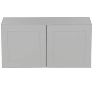 Cambridge Gray Shaker Assembled Wall Kitchen Cabinet (36 in. W x 12.5 in. D x 18 in. H)