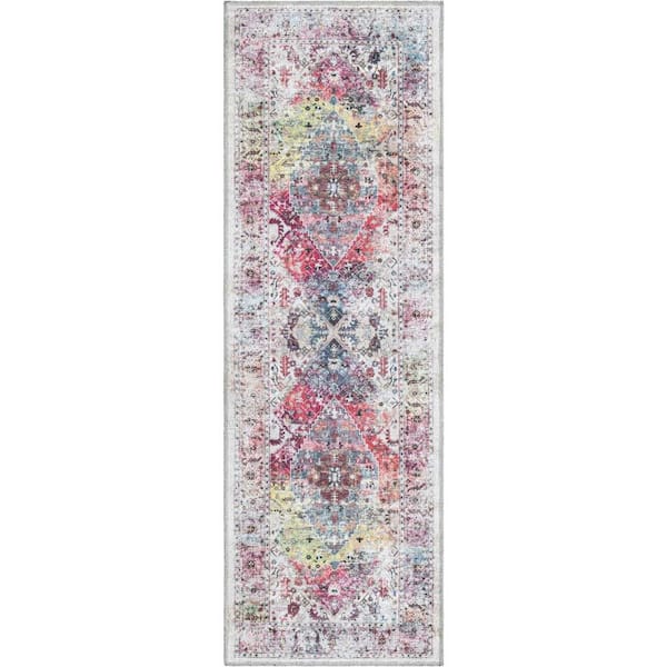 Unique Loom Yara Yash Multi 2 ft. x 6 ft. 1 in. Area Rug