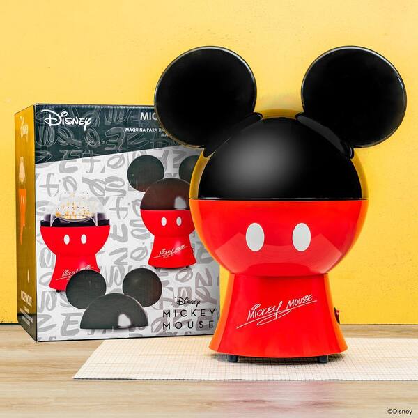 Pangea Brands Disney Mickey Mouse 3 oz. Red and Black Countertop