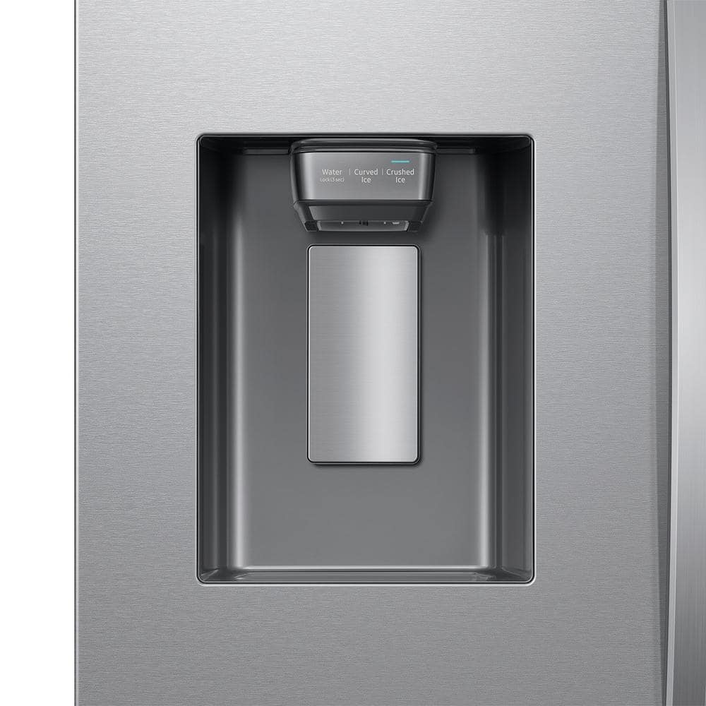 Stainless Steel 25 cu. ft. Smart French Door Refrigerator with Ice Maker