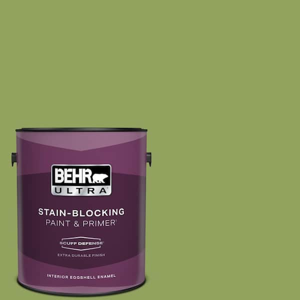 BEHR ULTRA 1 gal. Home Decorators Collection #HDC-MD-15 Zesty Apple Extra Durable Eggshell Enamel Interior Paint & Primer