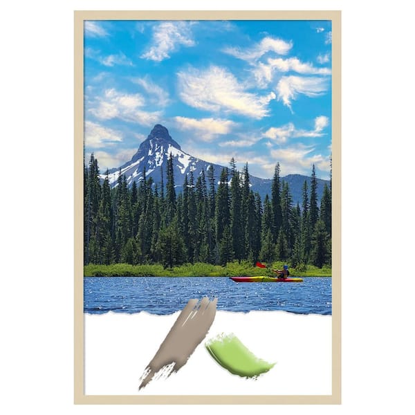 Amanti Art Svelte x Natural x Wood x Picture x Frame x Opening x Size x 24 x 36 x in.
