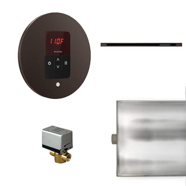 Mr. Steam Mr.Steam Basic Butler Linear Package Round Oil Rubbed Bronze
