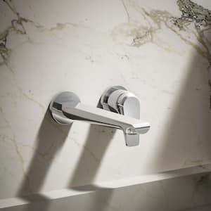 Avid Single-Handle Wall Mounted Faucet in Polished Chrome