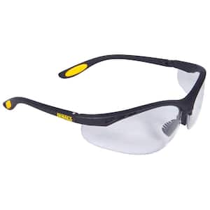Safety Glasses Reinforcer with Clear Lens