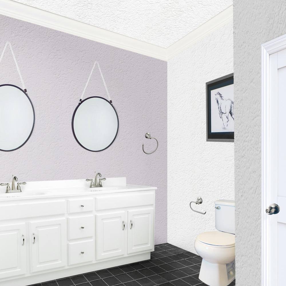 Satin Nickel Wall Mounted Towel Ring