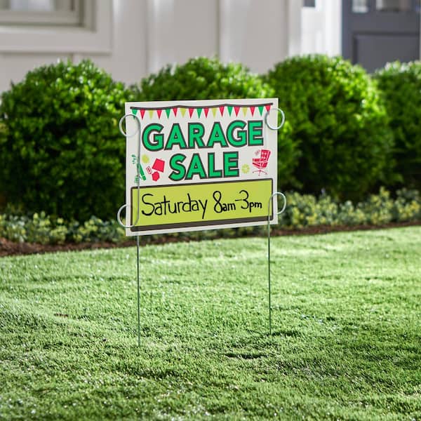 neighborhood yard sale signs