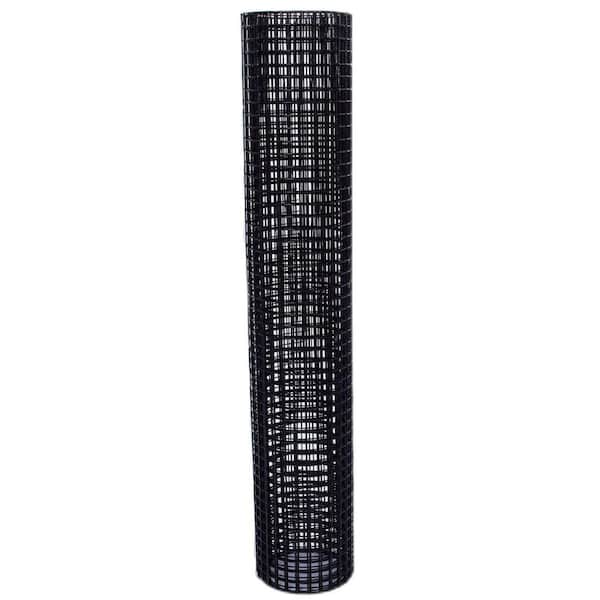 24 in. x 100 ft. Black Vinyl Coated Hardware Cloth, 21 Gauge 1/4 inch PVC Hardware Cloth, Wire Fence, Chicken Coop