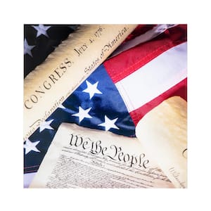 "We the People" Unframed Color Culture Photography Wall Art 30 in. x 30 in .