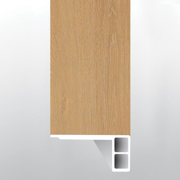 Citrine Crest 3/4 in. T x 1.77 in. W x 94 in. L Luxury Vinyl Flush Stair Nose Eased-Edge Molding