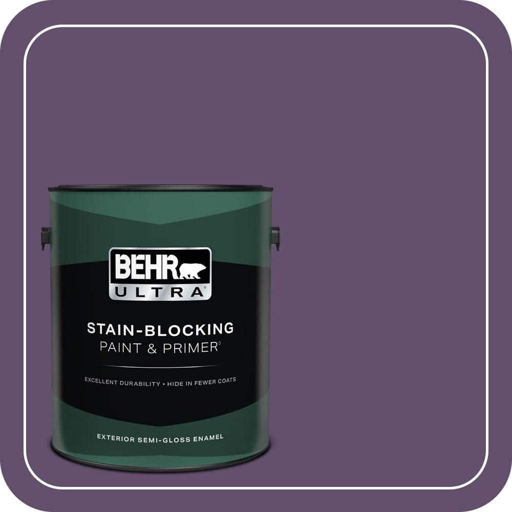 1 gal. #660D-7 Blackberry Farm Semi-Gloss Enamel Exterior Paint & Primer price history on PriceWatchPro