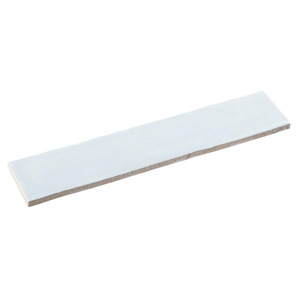 Magnet Blue Glossy Ceramic 2x10 Subway Tile