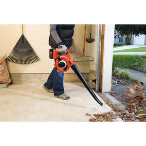 120 MPH 90 CFM 40V MAX Lithium-Ion Cordless Handheld Leaf Sweeper/Vacuum with (1) 1.5Ah Battery and Charger Included