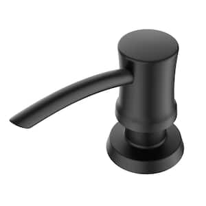 Kitchen Soap and Lotion Dispenser in Matte Black