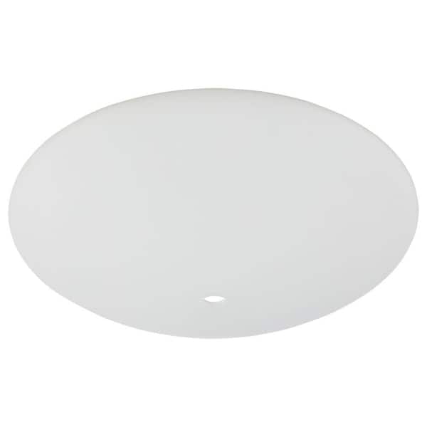 Hampton Bay Replacement Glass for Casselberry 52 in. Brushed Nickel Ceiling Fan