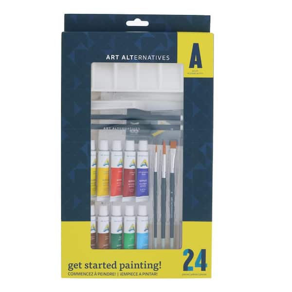 6-color Fashion Colors Micro Brush Sign Pen Set @ Raw Materials Art Supplies