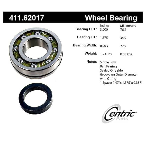 Centric Parts Axle Shaft Bearing Kit
