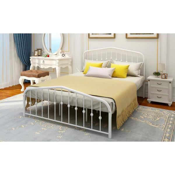 queen metal box spring with legs