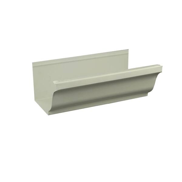 Spectra Pro Select 5 in. x 8 ft. K-Style Almond Aluminum Gutter