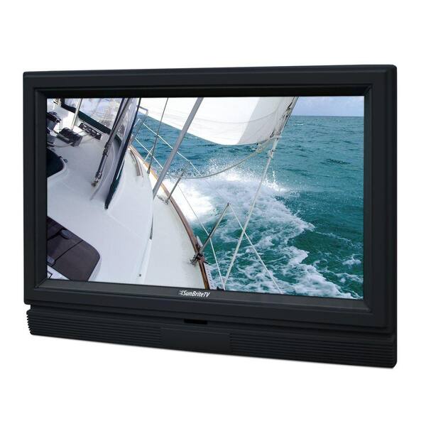 SunBriteTV Signature Series Weatherproof 32 in. Class LCD 720P 60Hz Outdoor HDTV - Black-DISCONTINUED