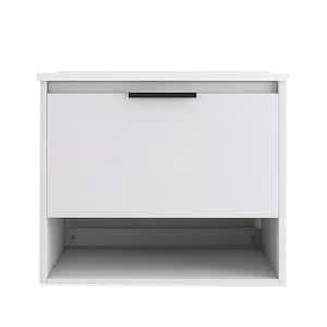 24.5 in. W x 17 in. D x 34 in. H Bath Vanity in Haze with Cultured Marble Vanity Top in White with White Sink