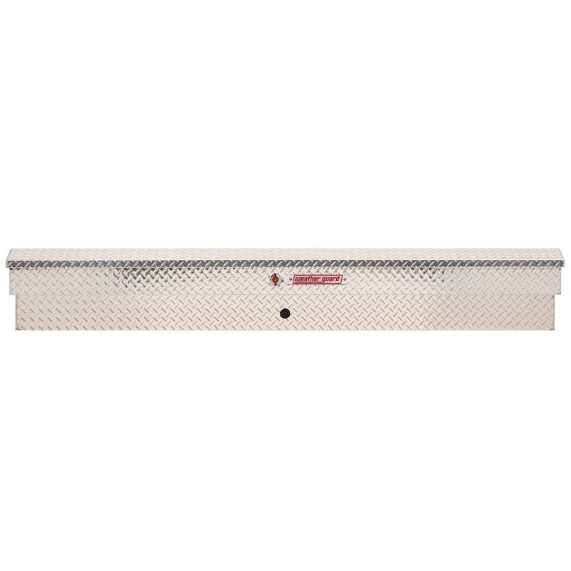 87.25 in. Diamond Plate Aluminum Long Lo-Side Truck Tool Box